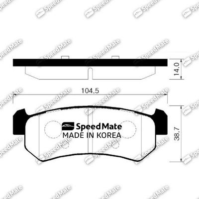 SMBPG015 Speedmate