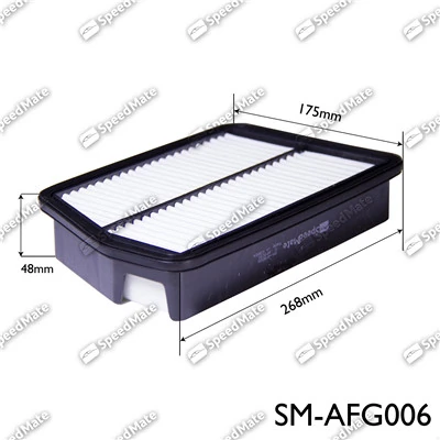 SMAFG006 SPEEDMATE Filtro de aire original y equivalente