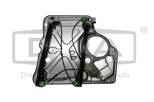 Mecanismo de acionamento de vidro da porta dianteira direita Volkswagen Transporter 7HB, 7HJ, 7EB, 7EJ