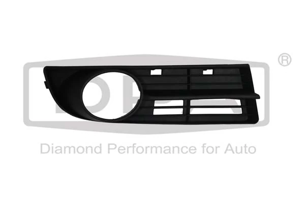 Grelha direita do pára-choque dianteiro Volkswagen Caddy 3 2KB, 2KJ, 2CB, 2CJ