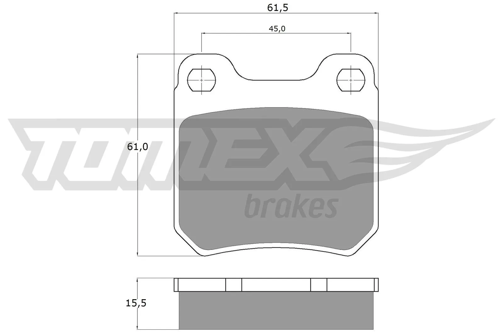 Колодки дисковые  Opel Senator B седан (29) (1987 - 1993) цена, от 11.03 USD