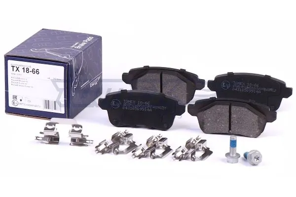 Колодки тормозные дисковые комплект на Renault Megane IV K9A, K9M, K9N