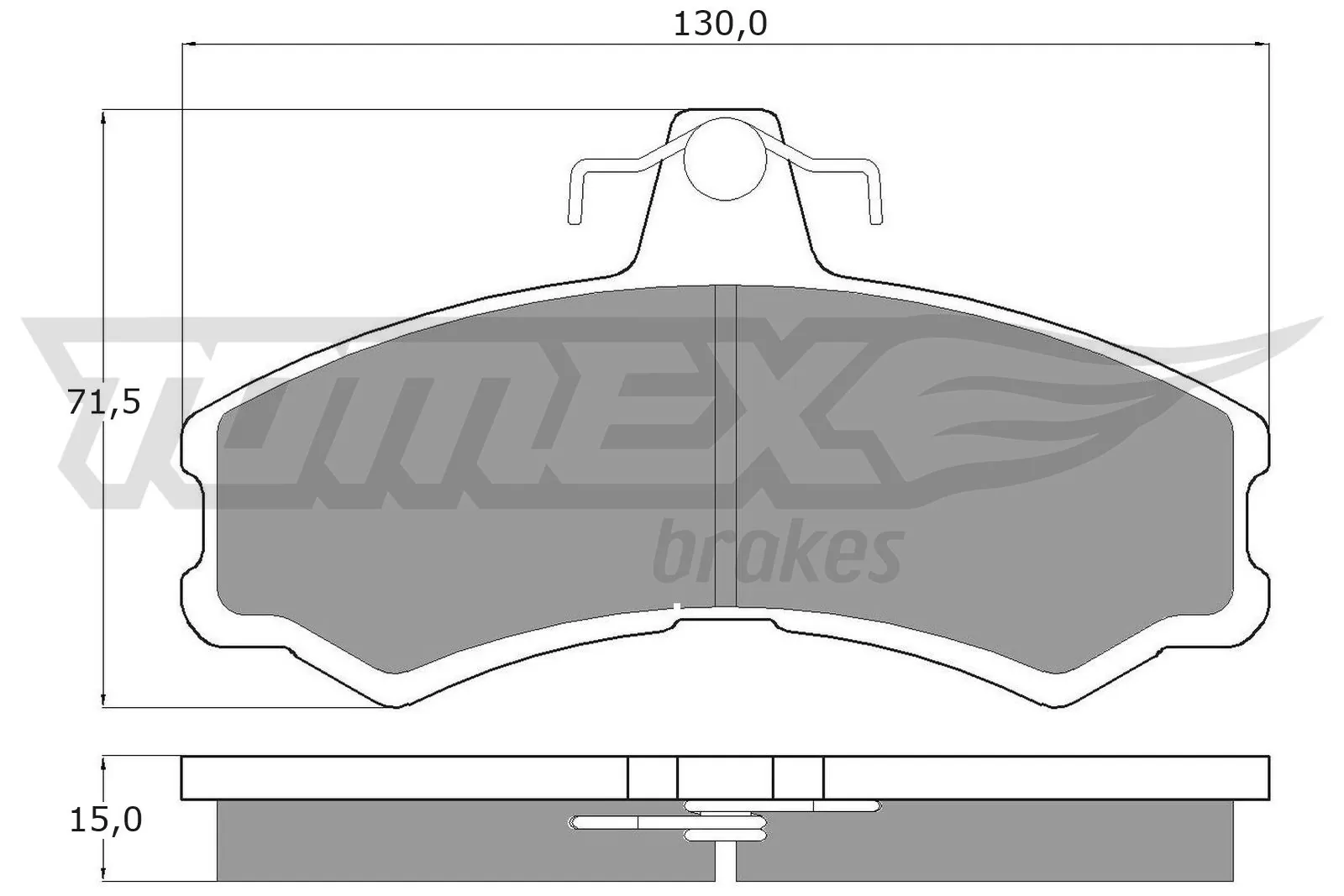 500028835 Iveco Колодки передние