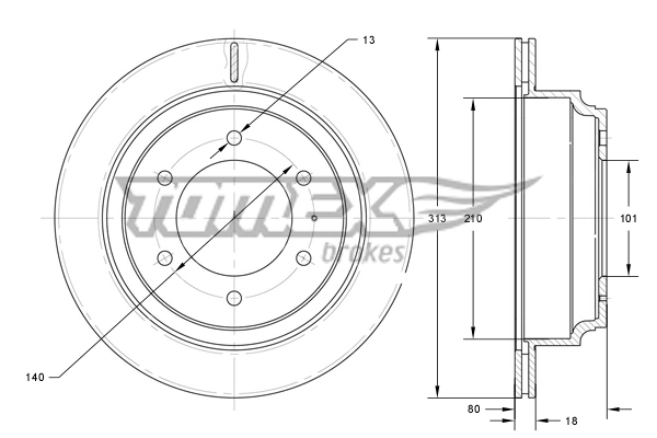Задний тормозной диск Motorpal 6040302 цена, от 4.39 USD