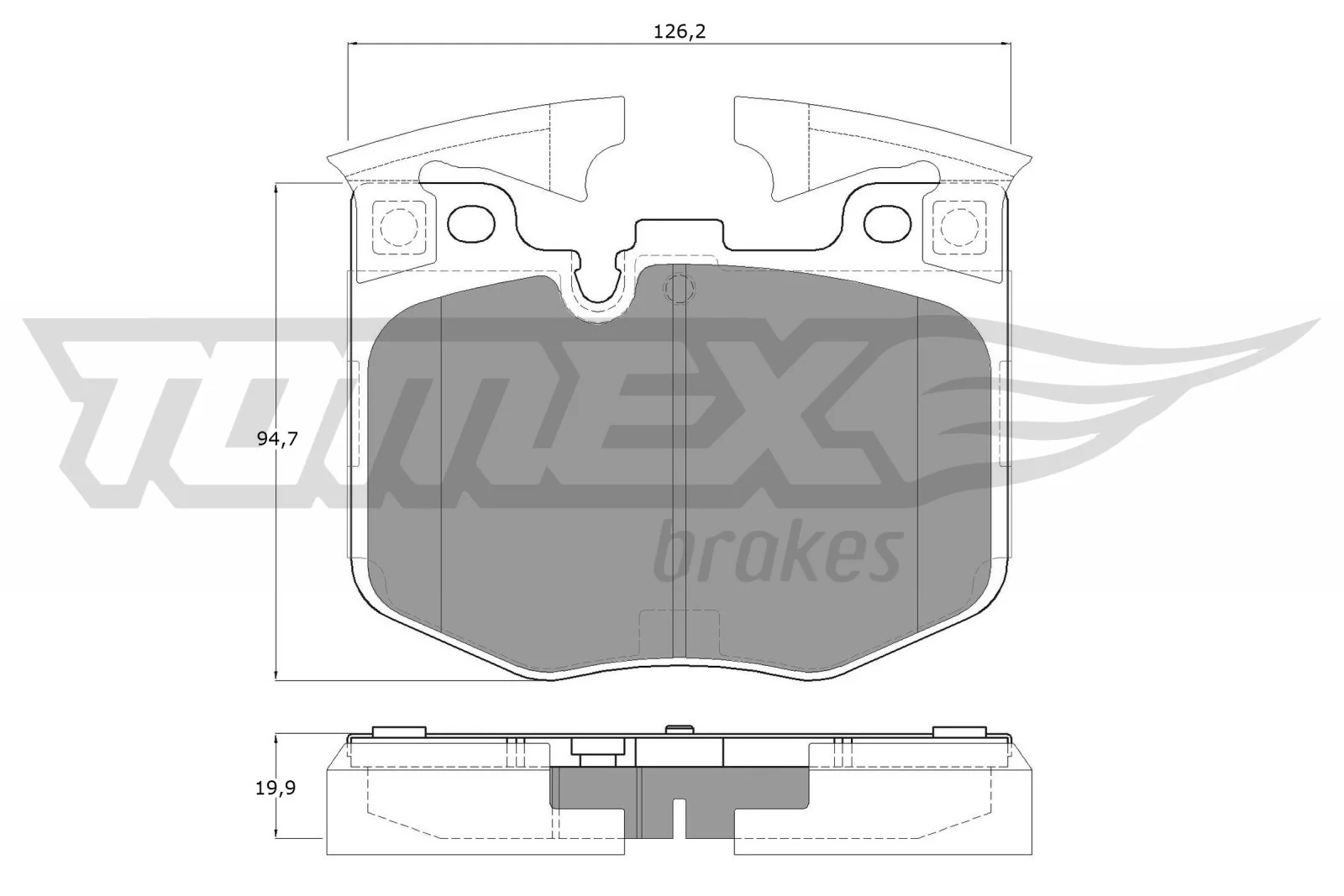 Тормозные колодки Power Stop NXE1867
