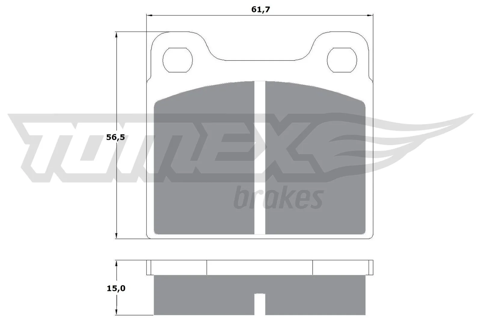 Колодки дисковые  Ferodo FCP2H цена, от 12.26 USD