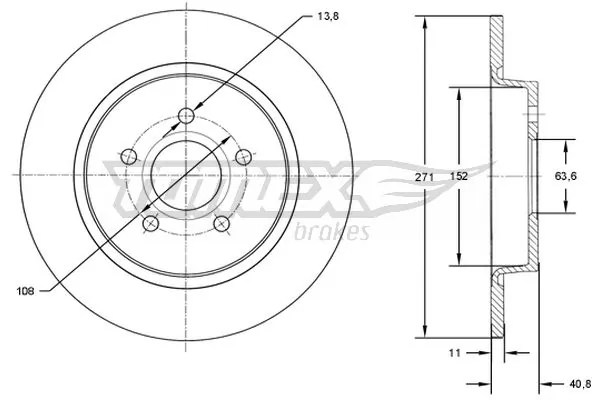  Тормозные диски Ford Focus 3