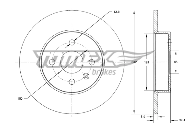  Тормозные диски Volkswagen Polo 3