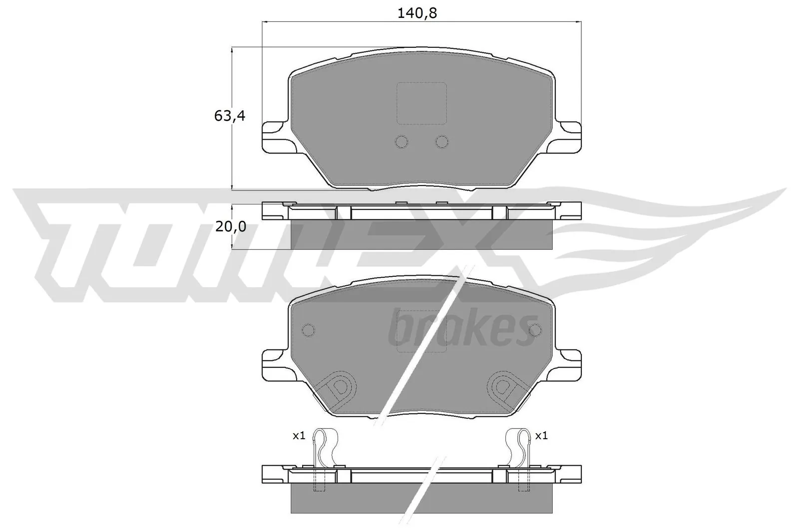 Тормозные колодки Fiat/Alfa/Lancia 77367282