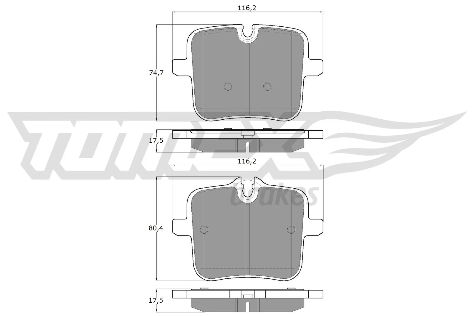 Колодки тормозные дисковые комплект на BMW X5  G05, F95