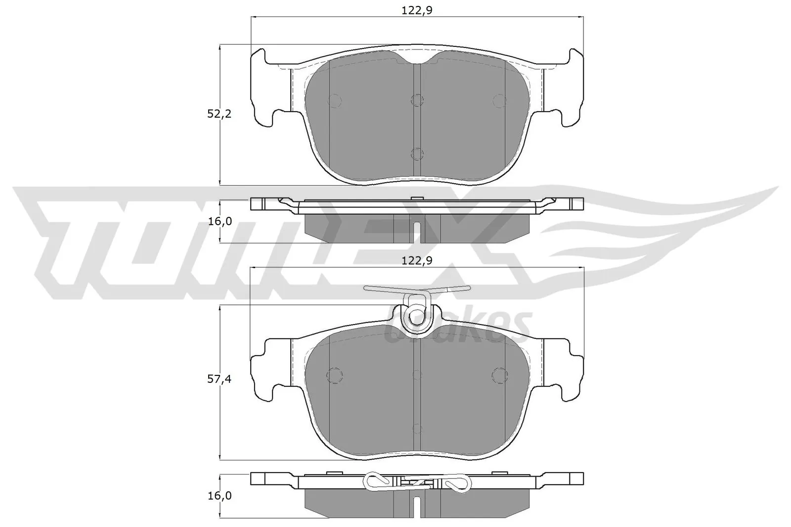 Колодки тормозные дисковые комплект на Skoda Octavia IV A8 NX3, NN3, PV3
