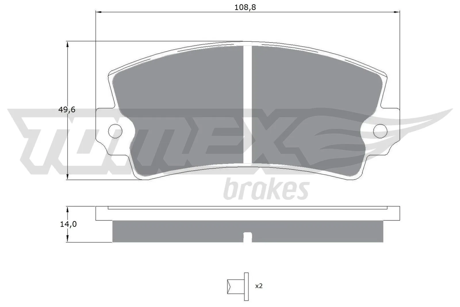 Колодки дисковые  Renault 21 седан (L48) (1986 - 1994) цена, от 14.49 USD