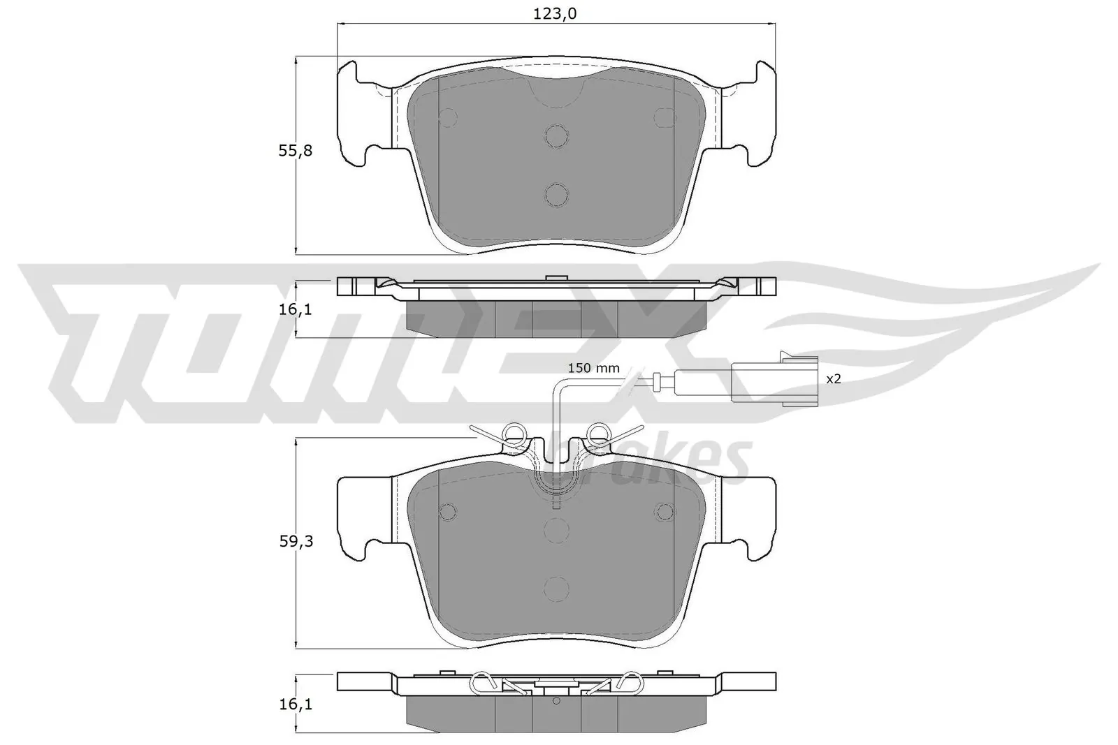 Колодки дисковые  Alfa Romeo Giulia седан (952) (2015 - 2026) цена, от 50.28 USD