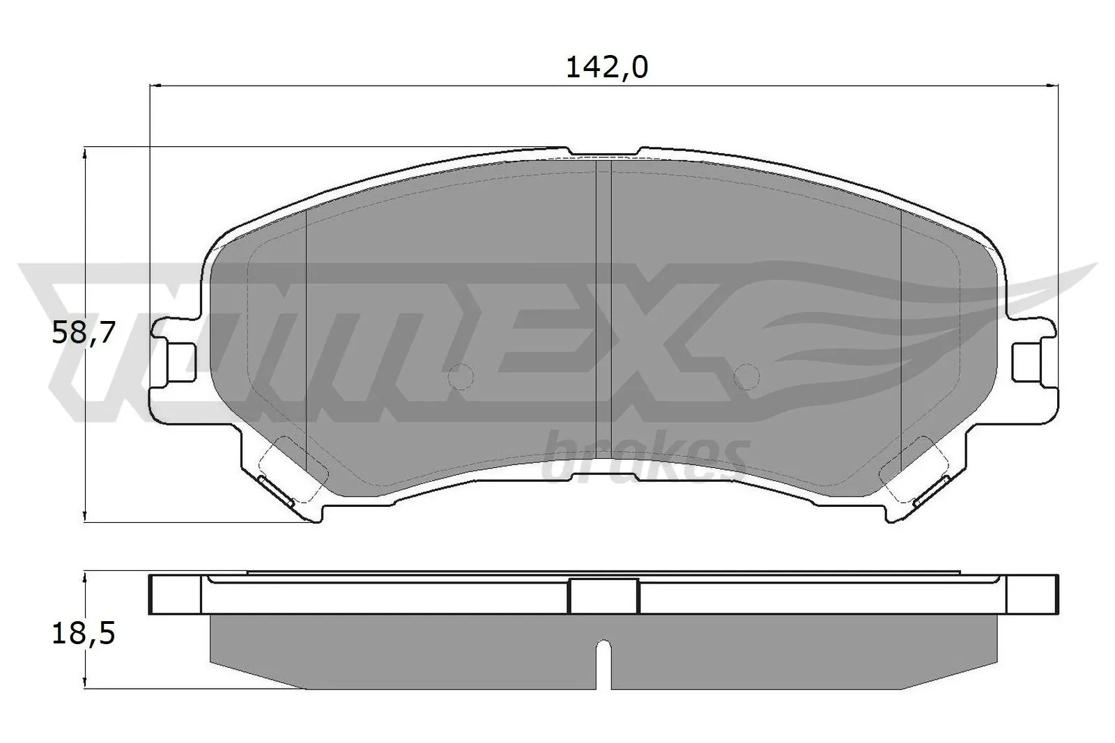 Тормозные колодки Bosch 986494722