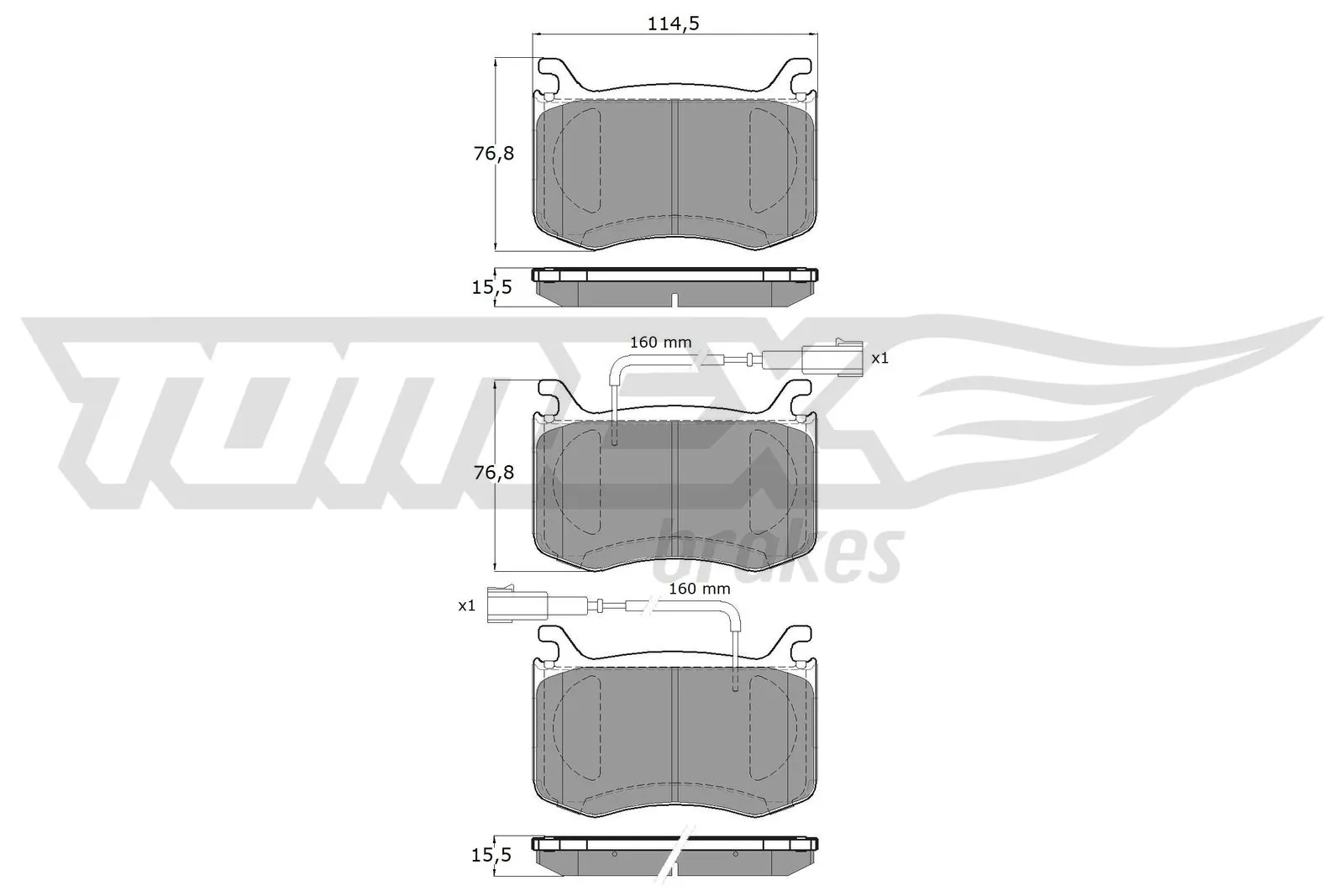 Колодки Alfa Romeo Giulia седан (952) (2015 - 2026) цена, от 51.94 USD