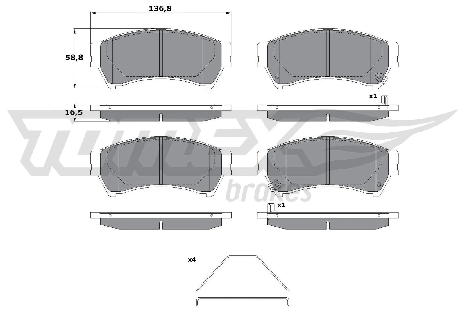 C13062 Japan Cars Колодки передние