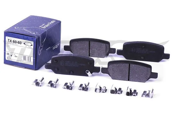 232283 Power Stop Колодки тормозные дисковые комплект