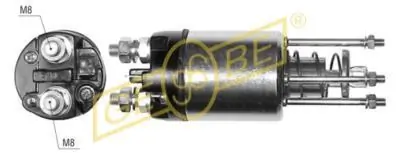 SS3025P AS/Auto Storm Тяговое реле стартера