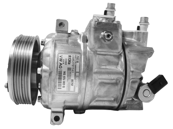 Compressor de aparelho de ar condicionado Volkswagen Tiguan I 5N1, 5N2