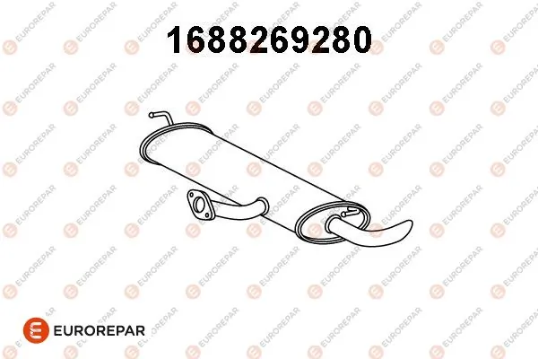 Выхлоп задний Nissan Qashqai II внедорожник (J11) (2013 - 2021) цена, от 60.43 USD