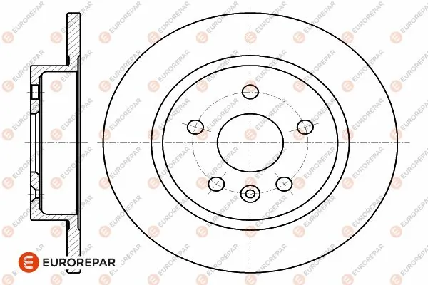 1642773780 Eurorepar Дисковый тормоз