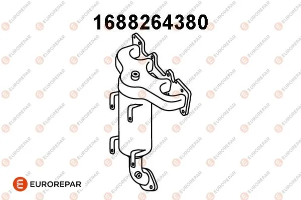Конвертор-катализатор на Fiat Fiorino  225