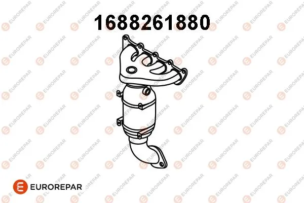 Конвертор-катализатор на Fiat Doblo II 263