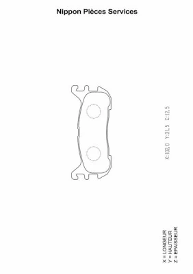 Sapatas do freio traseiras de disco para Mazda 323 F V BA