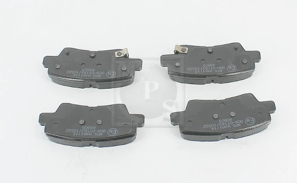 Sapatas do freio traseiras de disco para KIA Rio III UB