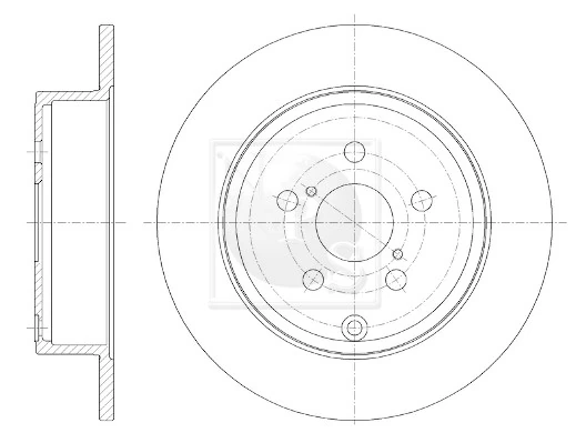 Disco do freio traseiro Toyota Auris preço, a partir de 51,31 USD
