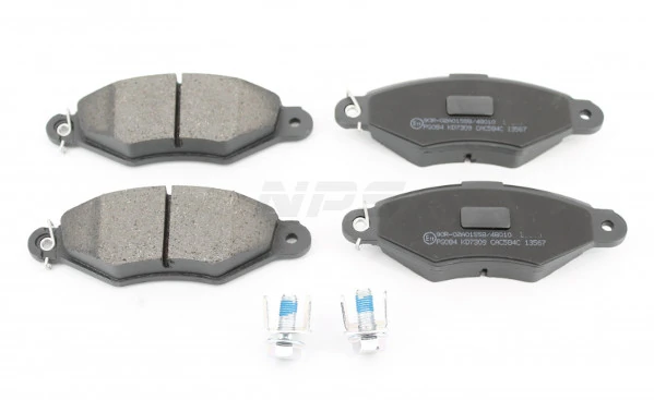  Sapatas do freio dianteiras de disco Renault Kangoo I monovolume (KC0, KC1) (1998 - 2008) I