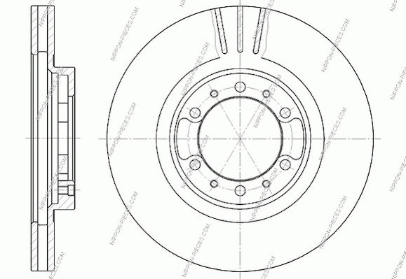 Compre Disco do freio dianteiro Mitsubishi L 200 3