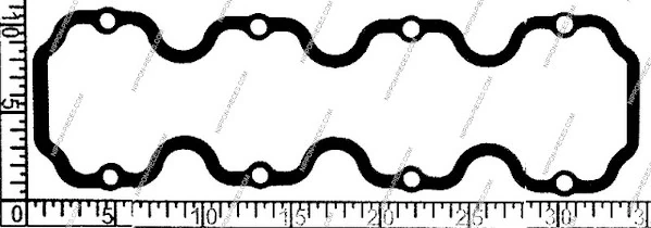 Vedante de tampa de válvulas de motor para Opel Kadett E 35, 36, 45, 46