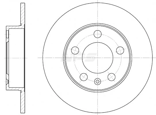 Compre Disco do freio traseiro Audi TT 