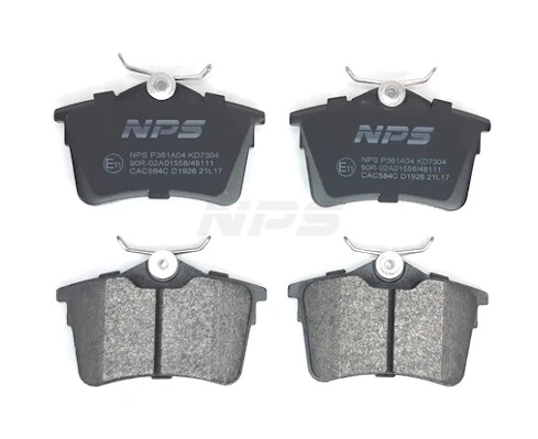  Sapatas do freio traseiras de disco Peugeot 308 CC conversível (4B) (2009 - 2015) CC