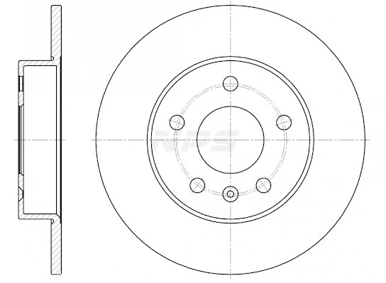 Disco do freio traseiro Opel Corsa preço, a partir de 31,78 USD