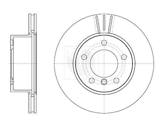  Disco do freio dianteiro BMW 1 hatchback (E81) (2006 - 2012) 