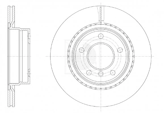 Disco do freio traseiro para BMW 3  E36