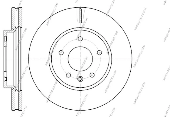  Disco do freio dianteiro Chevrolet Captiva I SUV (C100) (2006 - 2010) I