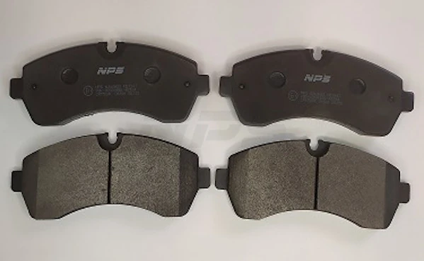 Sapatas do freio dianteiras de disco Volkswagen Crafter 30-50 2F, 2FC, 2FF, 2FG,2FL, 2FM