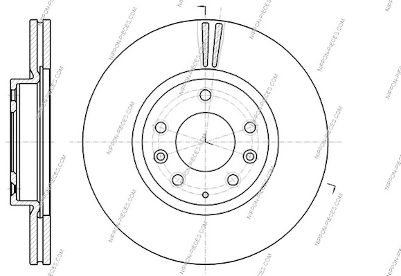 Compre Disco do freio dianteiro Mazda 6 