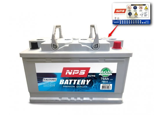 Compre 7711222781 Renault (RVI) Bateria recarregável (PILHA)