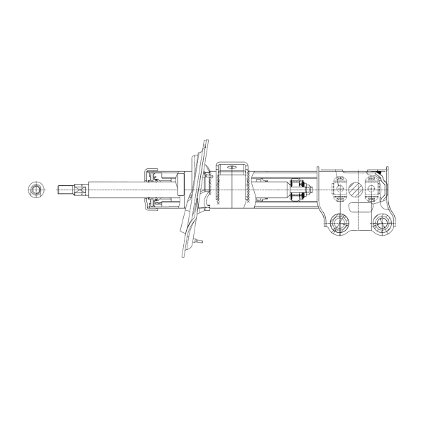 546513V281 Hyundai/Kia Амортизатор передний левый