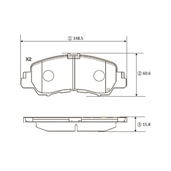Колодки CTR GK1448 цена, от 30.14 USD