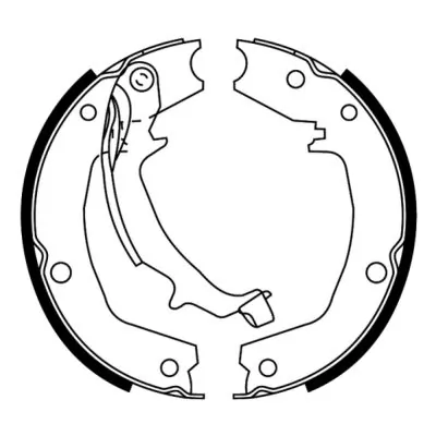 Тормозные колодки стояночного тормоза ABE C00528ABE цена, от 24.28 USD
