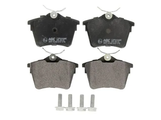 Sapatas do freio traseiras de disco Peugeot 407 6E