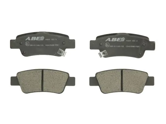C24015ABE ABE Колодки тормозные дисковые комплект