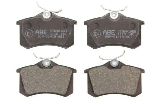 C2W001ABEABE-Колодкитормозныезадниедисковые