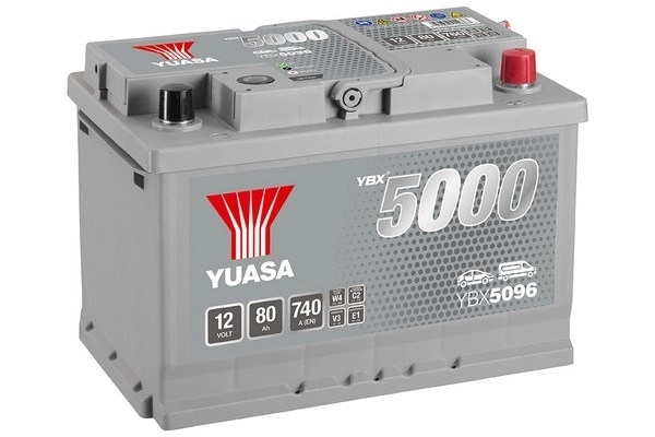 YBX5096 YUASA Batería original y equivalente
