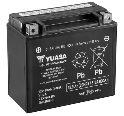 Аккумуляторная батарея (АКБ) YUASA YTX20HBS